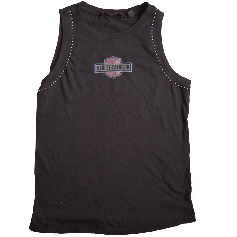 Harley-Davidson Women's Muscle Tee Vintage Eagle - XL